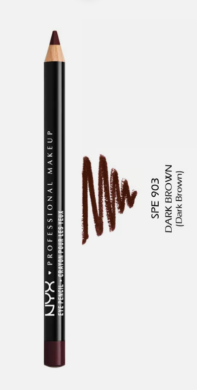 NYX Slim Eye Pencil-Black Brown