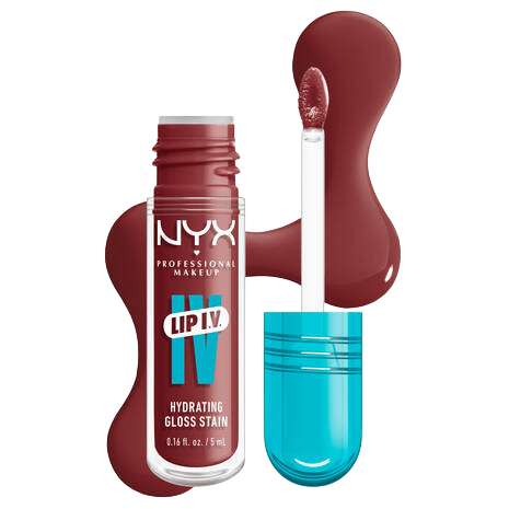 NYX Lip LV Lip Gloss Drippin In Rose