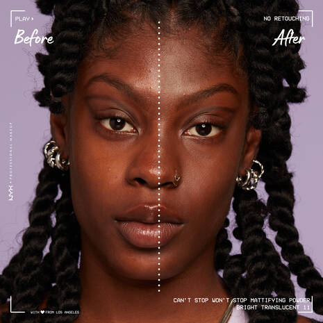 NYX Can´T Stop Won´T Stop Mattifying Powder -Brt Translucent